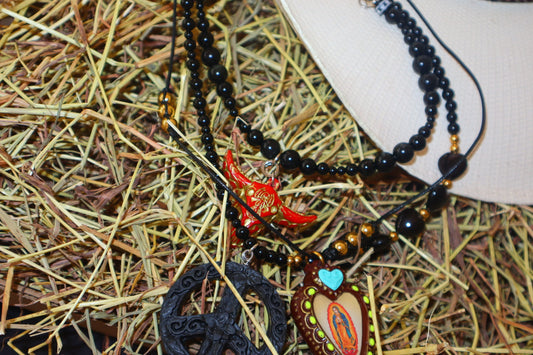 COLLAR AMULETOS GUADALUPE