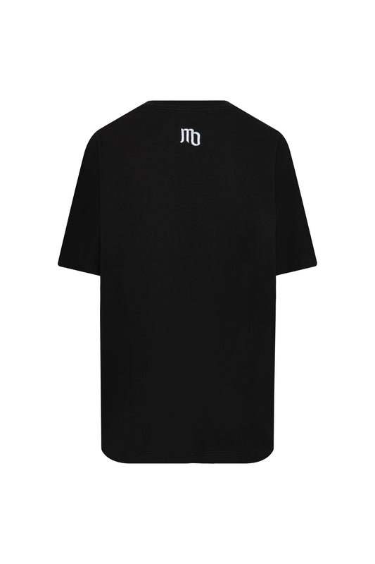 Camiseta Negra Chiguiro Blanco