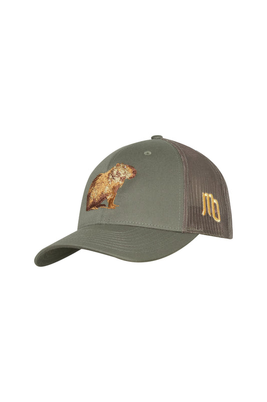 GORRA VERDE OLIVA CAPIBARA
