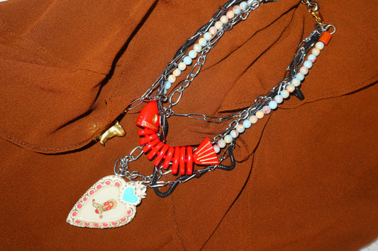 COLLAR EL PESCADO ROJO