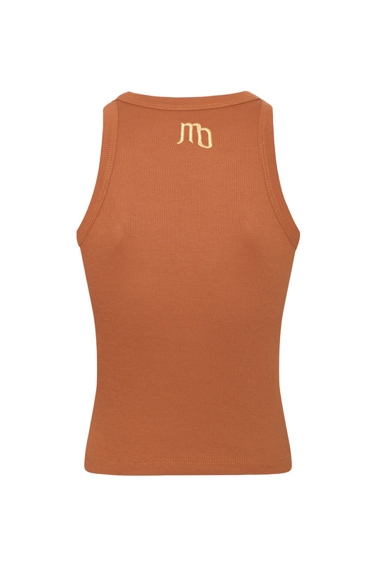 TANKTOP CHOCOLATE CABALLO