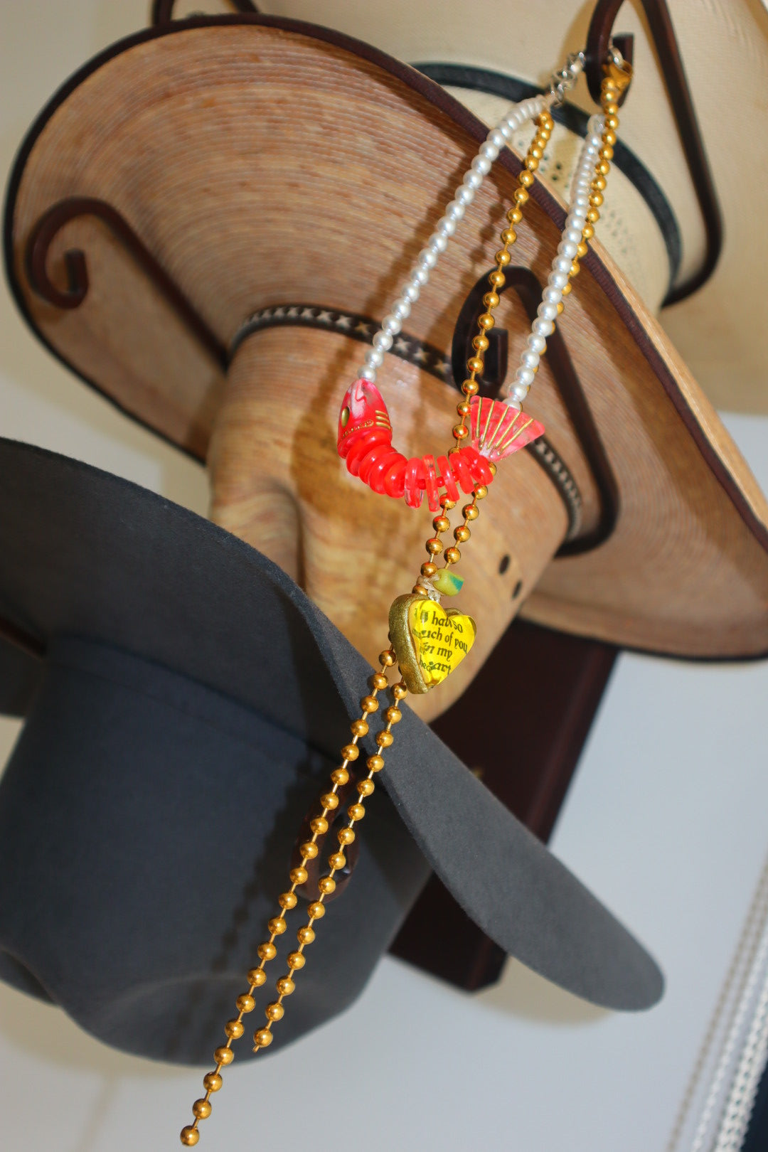 COLLAR PEZ Y CORAZÓN