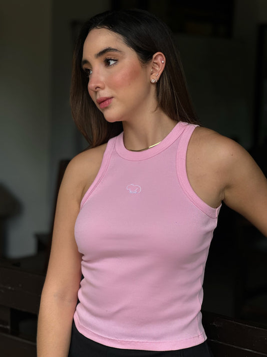 CHIGÜI SUMMER TANK TOP ROSADO