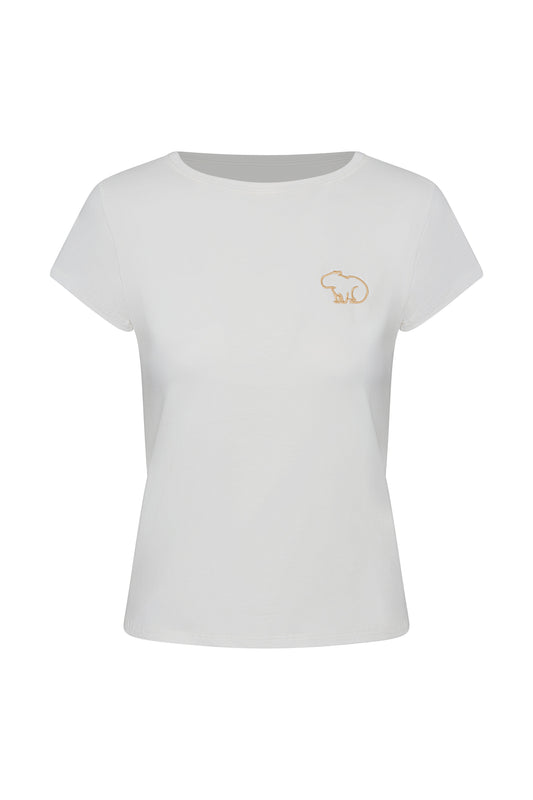 Camiseta Slim Fit Chiguiro