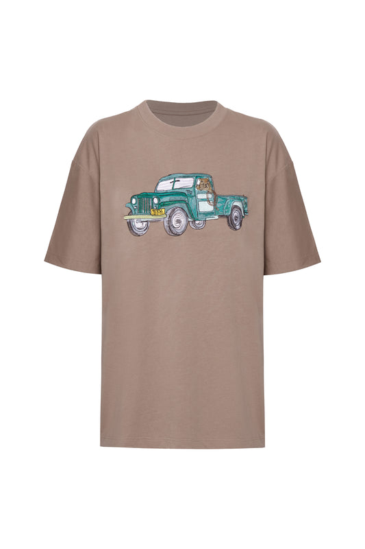 CAMISETA KAKI HATO 250