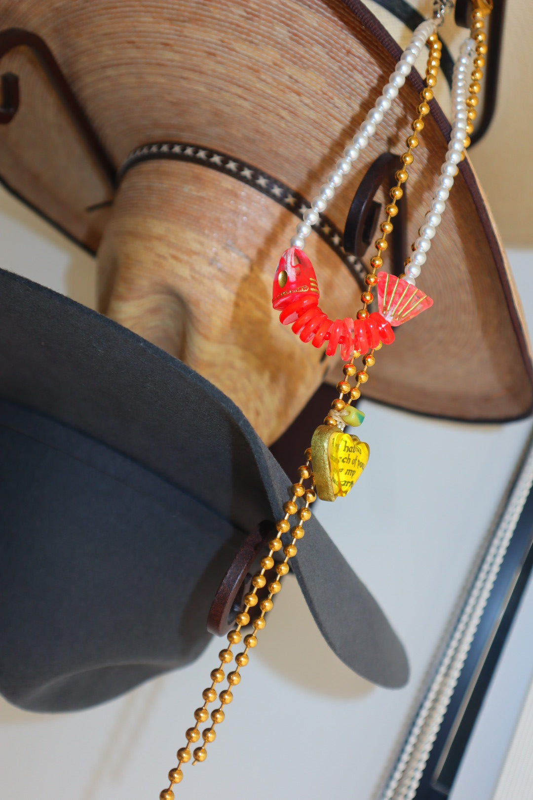 COLLAR PEZ Y CORAZÓN