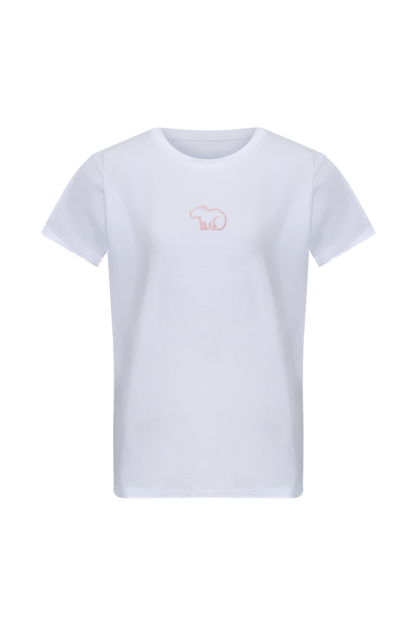 KIDS- CAMISETA BLANCA CHIGÜI ROSA