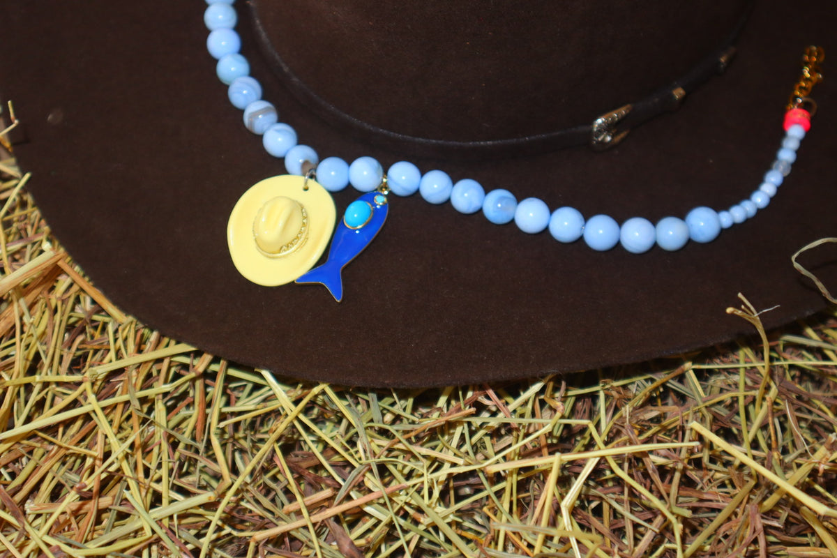 COLLAR AZUL ESPÍRITU LLANERO