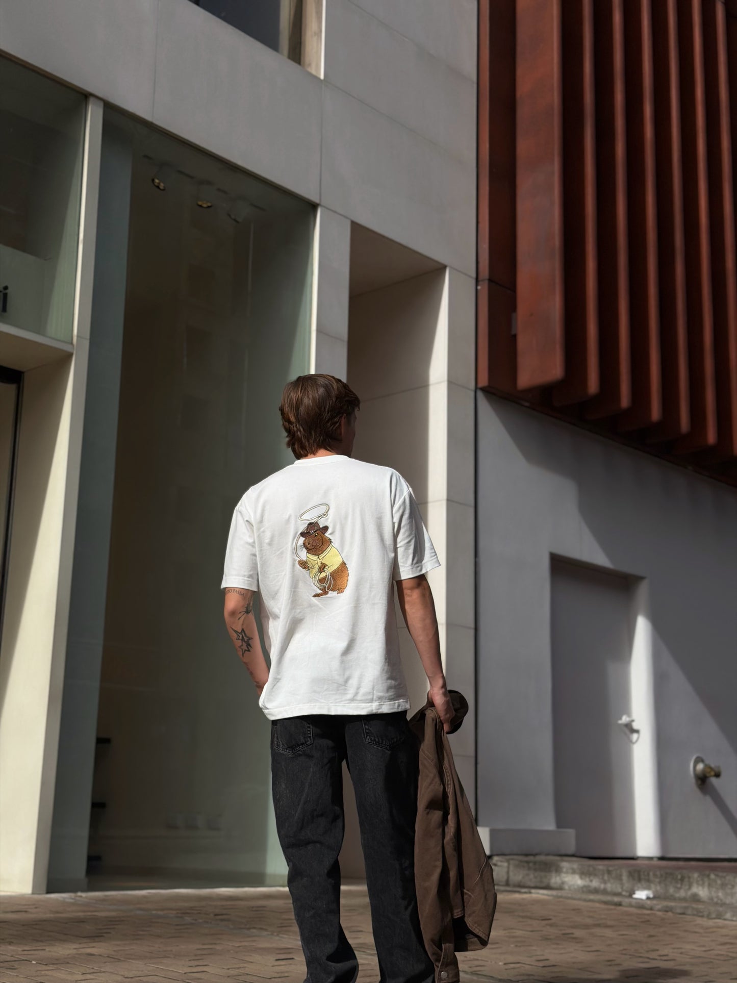 CAMISETA IVORY CHIGÜI LAZO