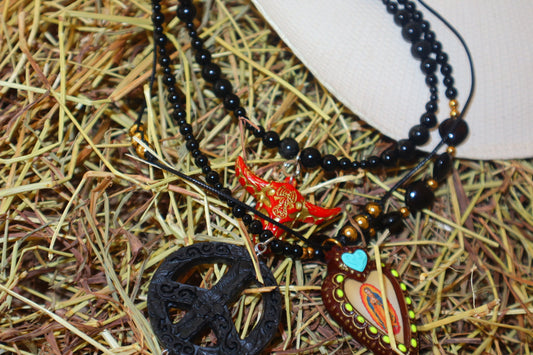 COLLAR AMULETOS GUADALUPE