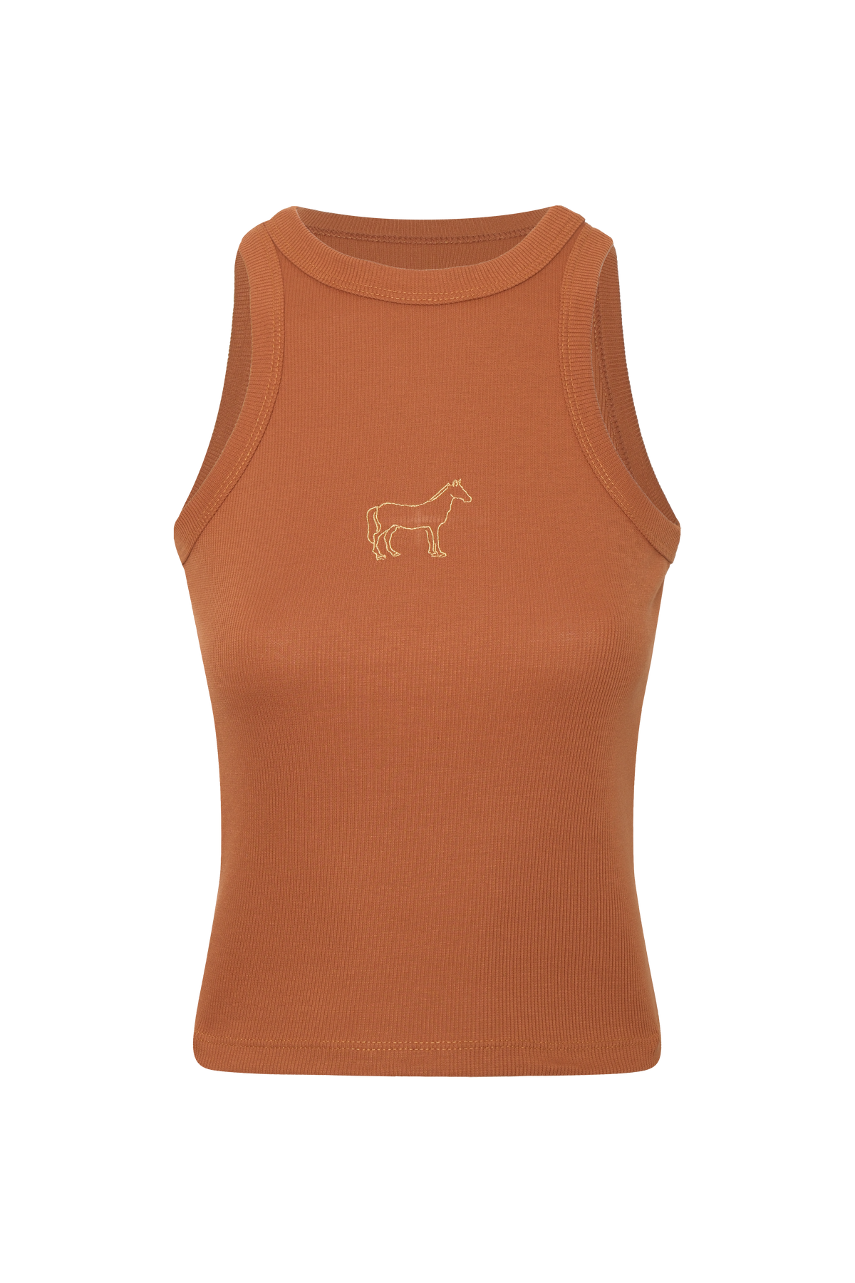 TANKTOP CHOCOLATE CABALLO