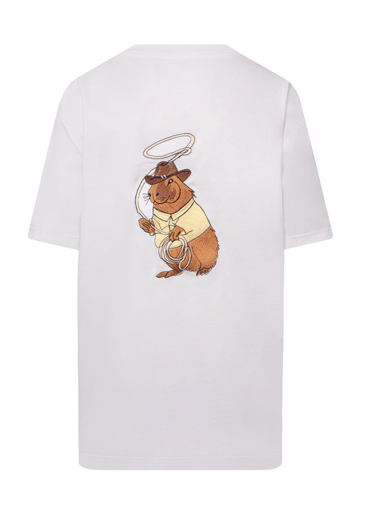 CAMISETA IVORY CHIGÜI LAZO