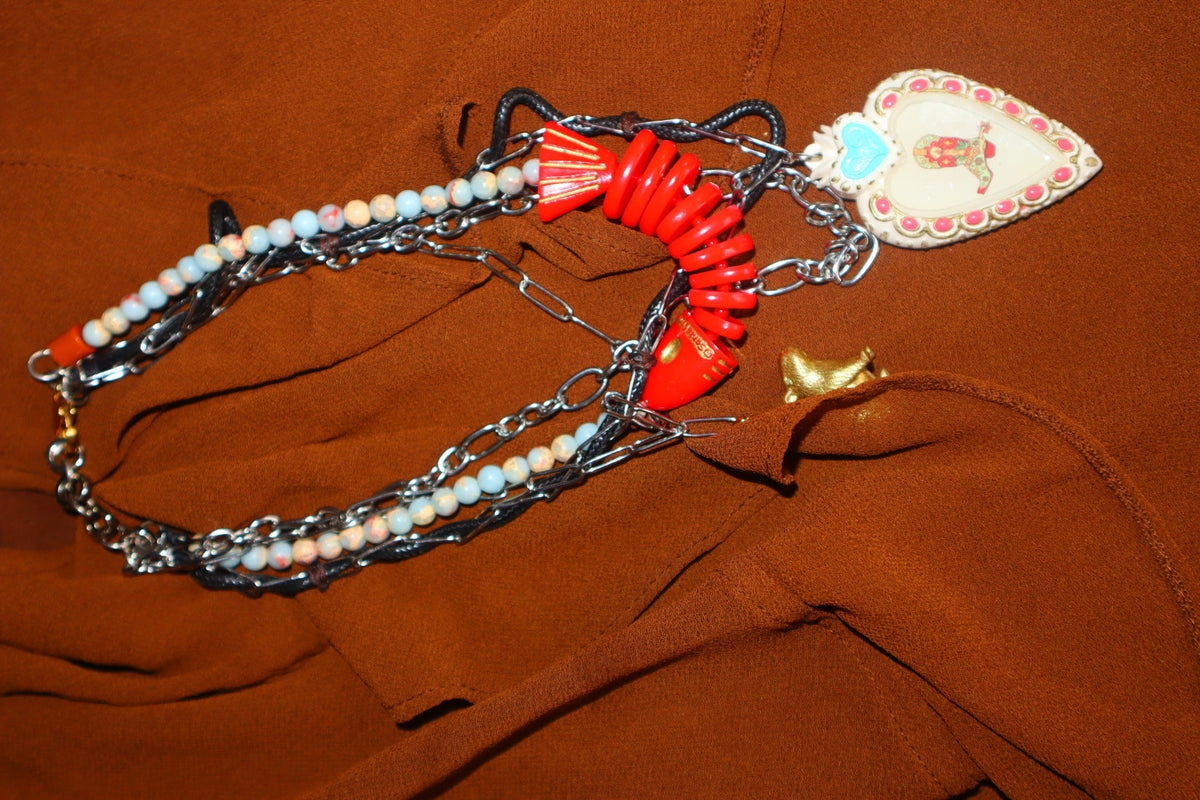 COLLAR PESCADO ROJO