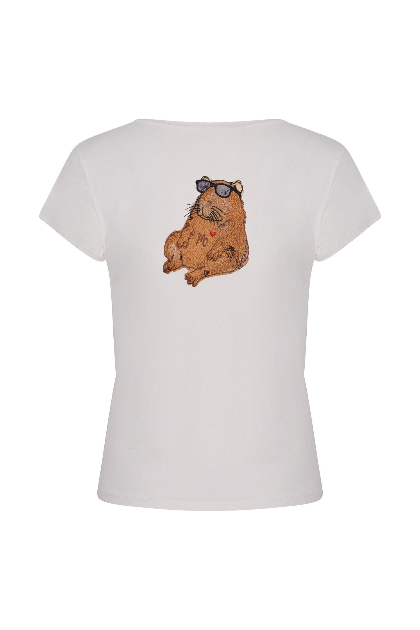 Camiseta Slim fit Chiguiro gafas