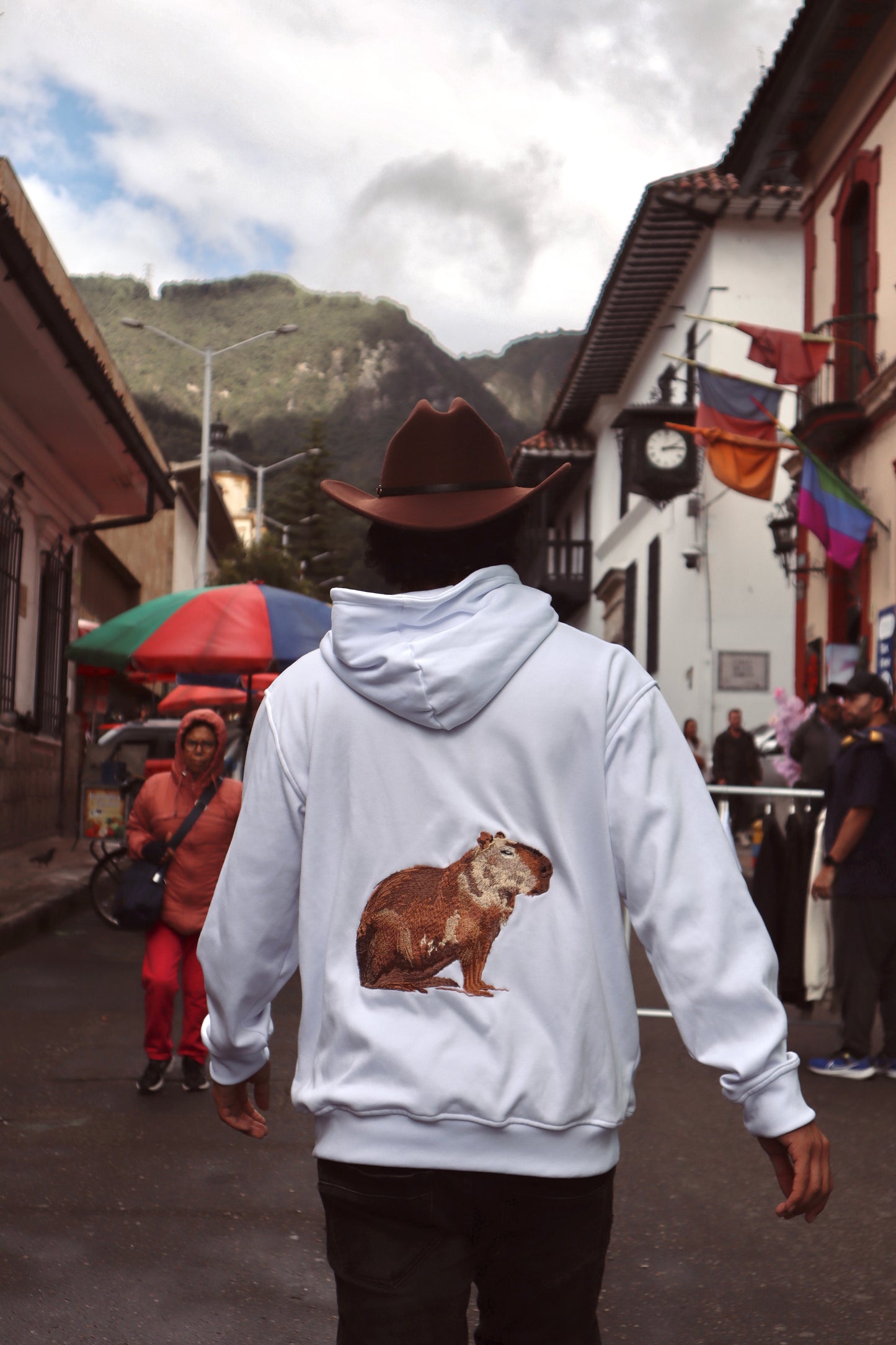 Hoodie Blanco Chiguiro