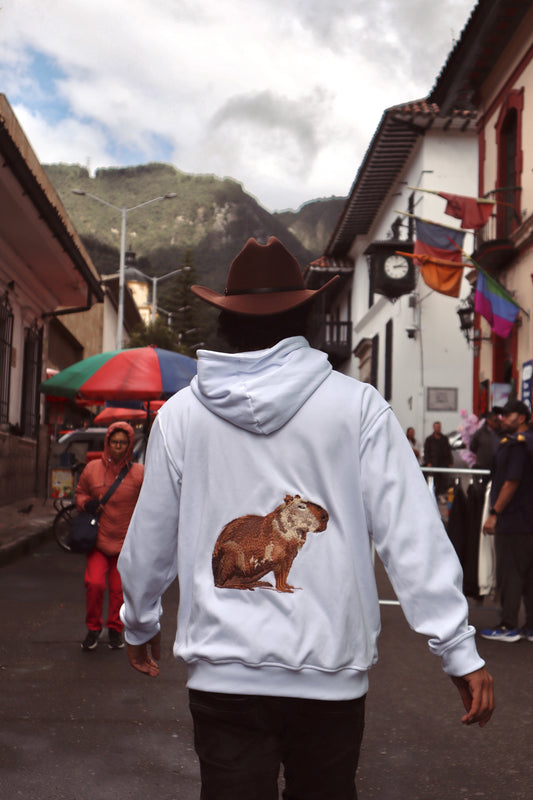 Hoodie Blanco Chiguiro